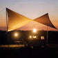 Solar Digital Display Dual Light Source Outdoor Light