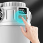 Solar Digital Display Dual Light Source Outdoor Light