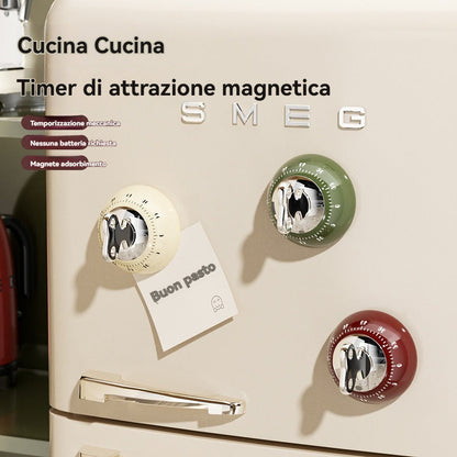 ⏱️Leichter, hochwertiger Präzisions-Countdown-Timer mit mechanischem Timer für den Kühlschrank (Tischgerät)