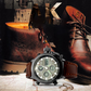 ⌚ Vintage Dual-Display Quarz- & LED-Uhr