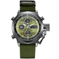 ⌚ Vintage Dual-Display Quarz- & LED-Uhr