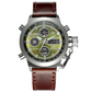 ⌚ Vintage Dual-Display Quarz- & LED-Uhr