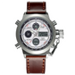 ⌚ Vintage Dual-Display Quarz- & LED-Uhr