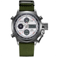 ⌚ Vintage Dual-Display Quarz- & LED-Uhr