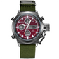 ⌚ Vintage Dual-Display Quarz- & LED-Uhr