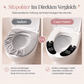 🚽 Elektrostatisch haftende WC-Sitzauflagen aus Plüsch