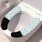 🚽 Elektrostatisch haftende WC-Sitzauflagen aus Plüsch